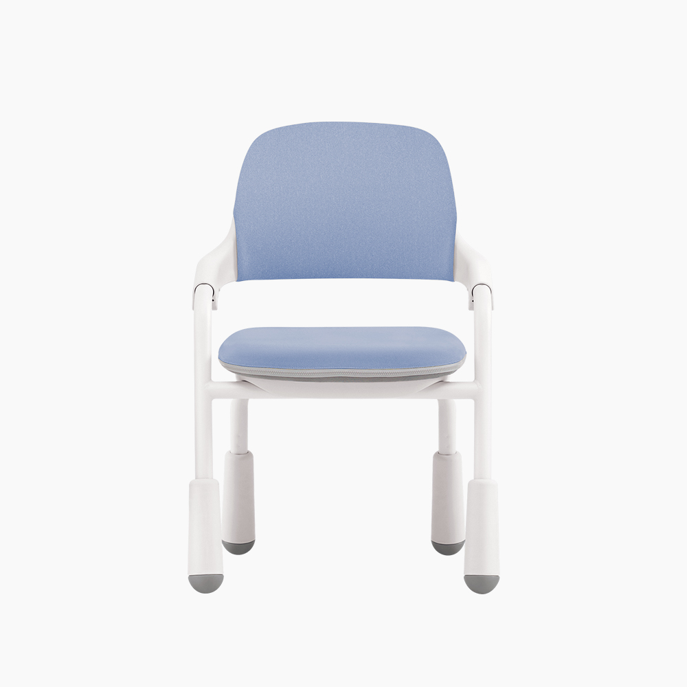 키즈 의자제미니 코튼블루