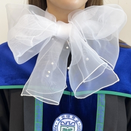 졸업 리본 스카프