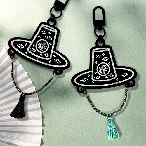 [만들기대장 판촉제작]전통 갓 열쇠고리