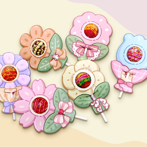 [만들기대장]사탕꽂이-꽃(6종)