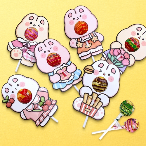 [만들기대장]사탕꽂이-토끼(6종)