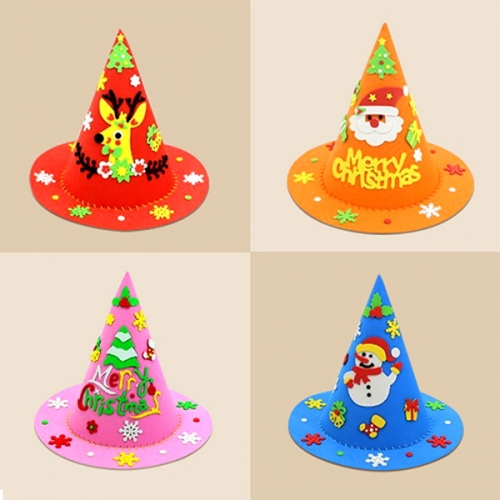 [만들기대장]EVA크리스마스 꼬깔모자만들기