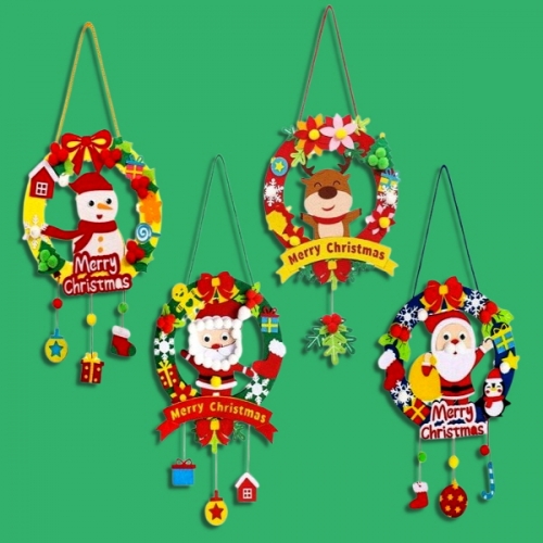 [만들기대장]크리스마스 LED방문걸이 만들기 (4종-1개 랜덤발송)