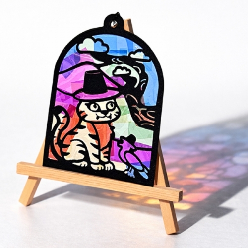 [만들기대장]셀로판 썬캐쳐_호작도