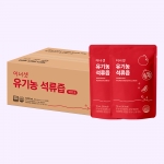 [대용량] 이너셋 유기농 석류즙 70ml 100포 x 1박스 / 석류주스 석류과즙 갱년기 에스트로겐 주스