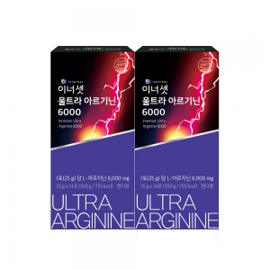 이너셋 울트라 아르기닌 6000 25g 14포 x 2박스 / 피로회복 아르기닌6000 L아르기닌 고함량아르기닌 아르기닌추천