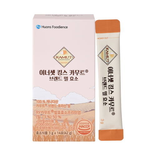 이너셋 킹스 카무트 브랜드 밀 효소 3g x 14포 1박스