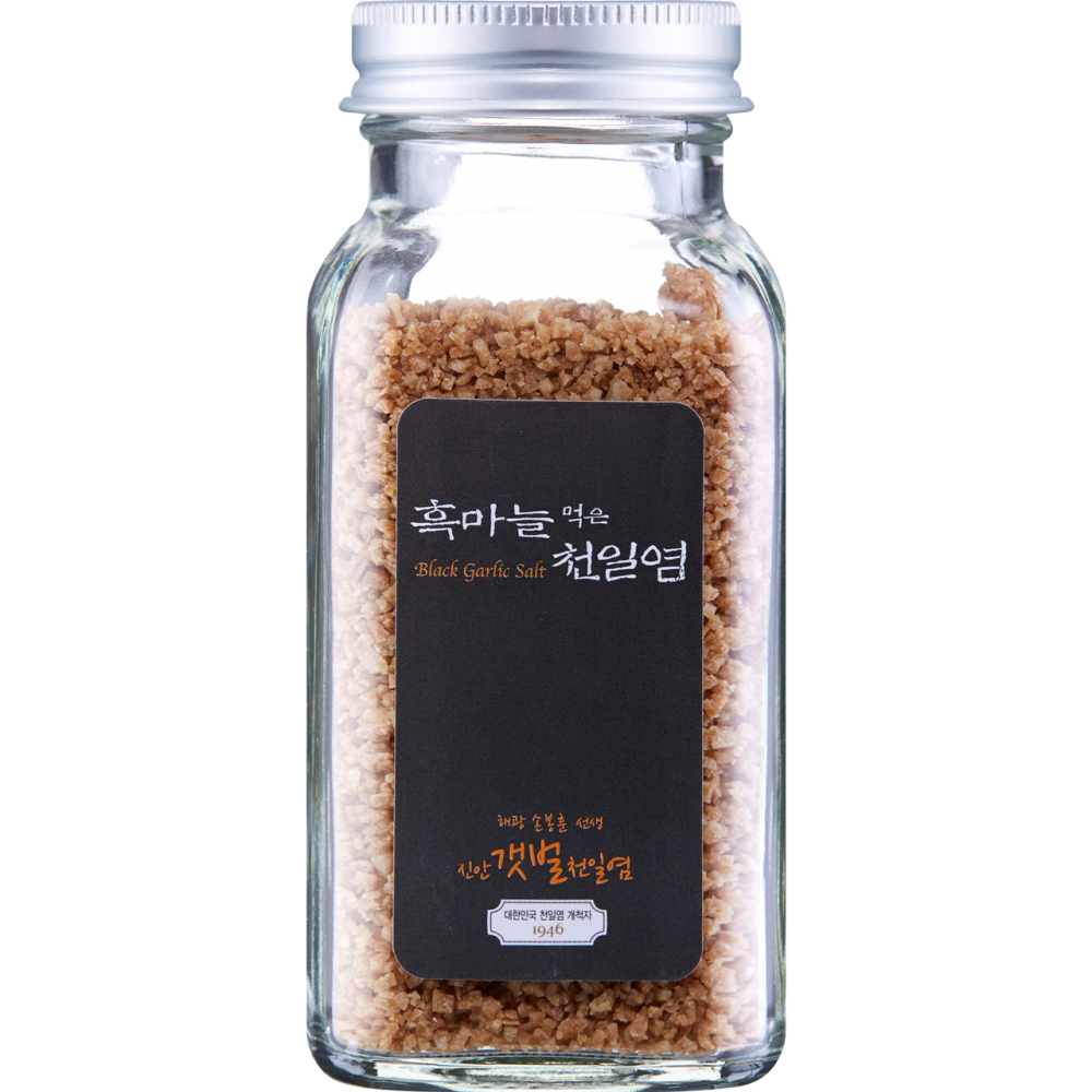 솔트레인보우 흑마늘먹은 천일염 120g