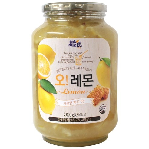 상큼한 레몬이 한가득, 오! 레몬 과일청 2kg