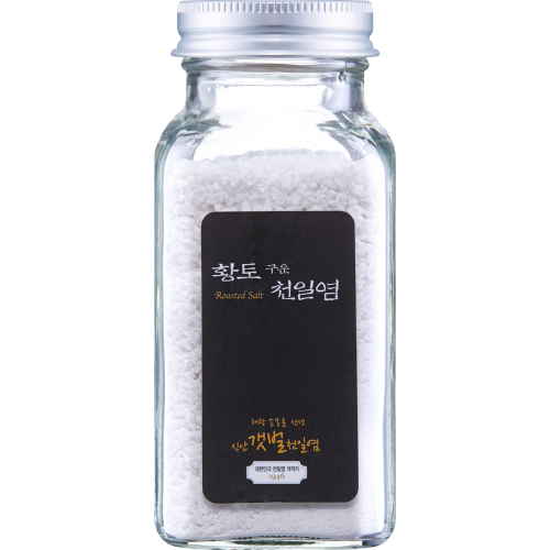 솔트레인보우 황토구운 천일염 120g