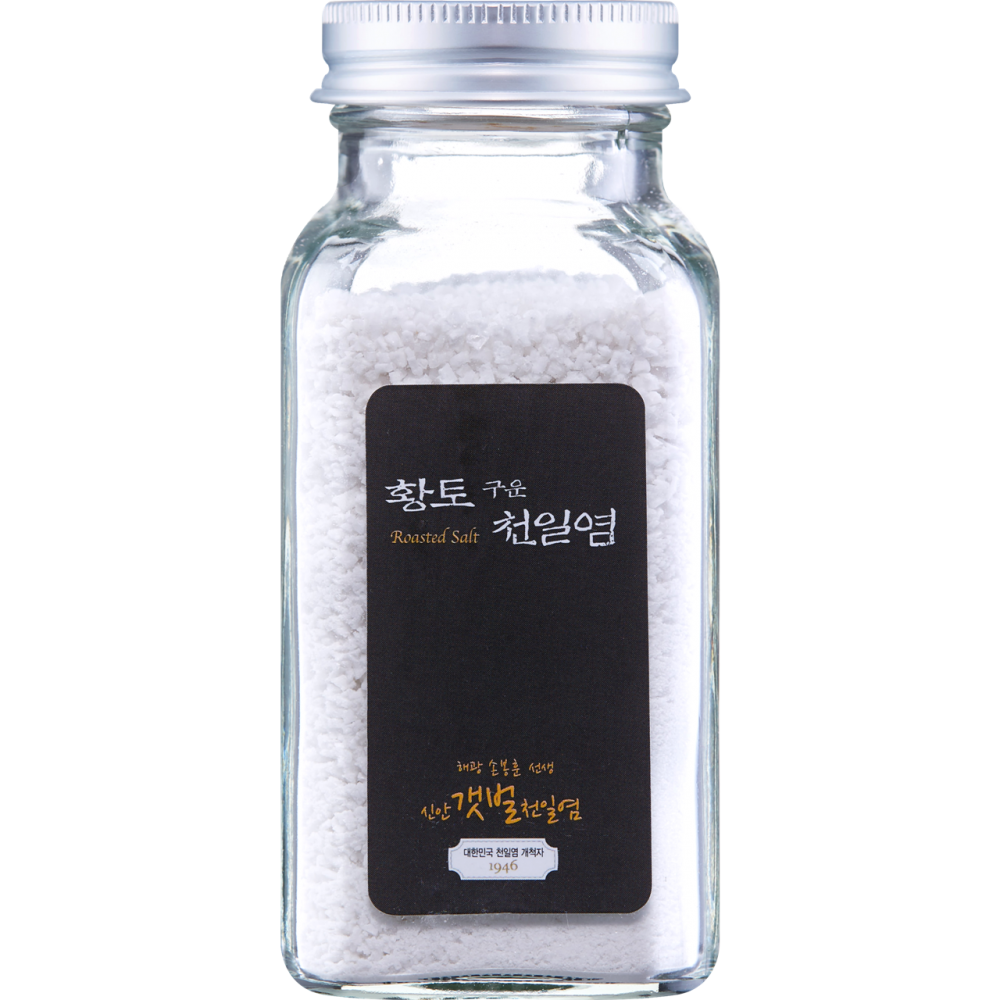 솔트레인보우 황토구운 천일염 120g