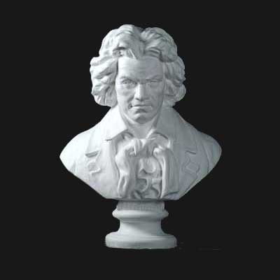 베토벤 흉상 (18x49cm) 소형