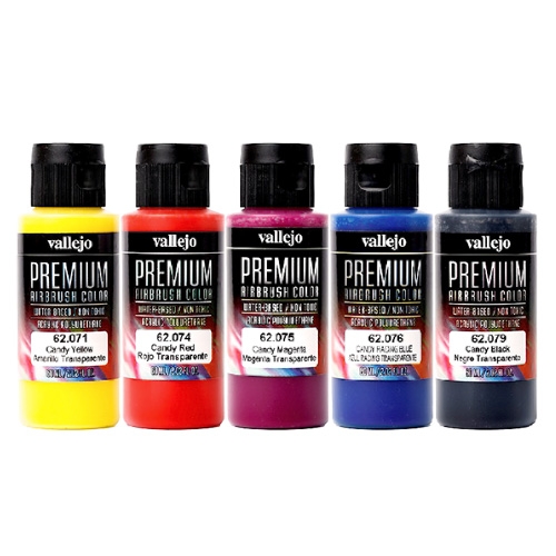 바예호 Premium Airbrush  아크릴 (Candy)   60ml 5색