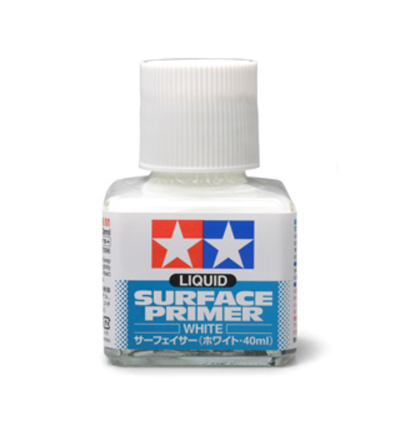 타미야  Surface Primer 40ml  (White) 87096