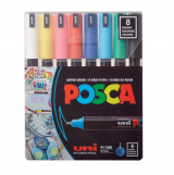 포스카 PC-1MR(극세필) 수성 마카(기본색) 8색