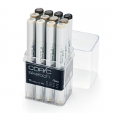 코픽 스케치 마카 웜그레이(WG) 12색