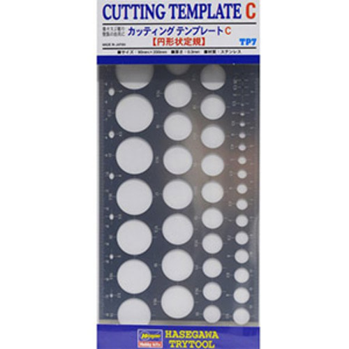 TP7 Cutting Template C (Round) 71107