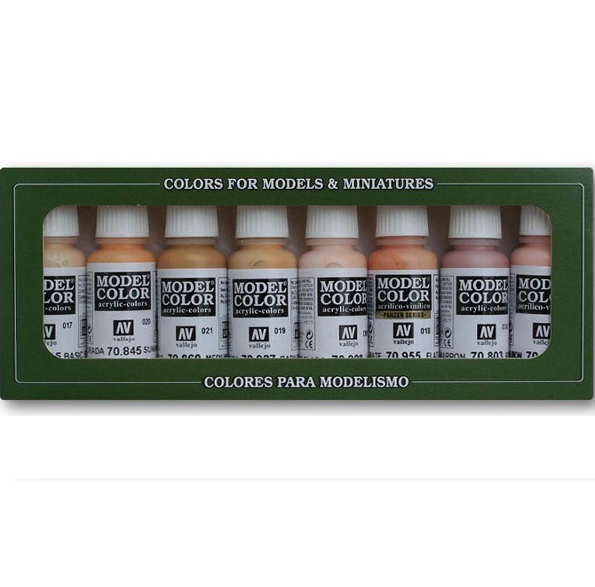 바예호  아크릴 Model Color 17ml 8색 (Face & Skintones)  70124