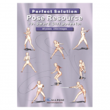 (Pose Resource) 상황별 포즈집 19_Sword girl poses(b)