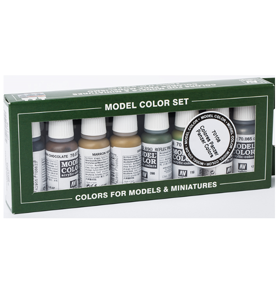 바예호 아크릴 Model Color  17ml 8색  (Panzer Colors)  70108