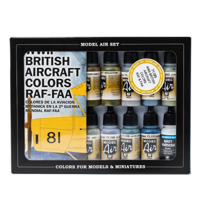 바예호  아크릴  Model Air 칼라 17ml 16색(WWII British RAF & FAA) 71189