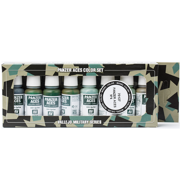 바예호 아크릴  Panzer Color 17ml 8색(Crew uniforms)  70127