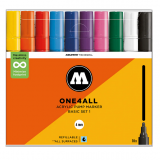 Molotow  아크릴 페인트 마카 4mm (Basic 1) 10색