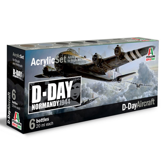 이탈레리 아크릴 445AP D-DAY Aircraft(디테일 항공기컬러)  20ml 6색