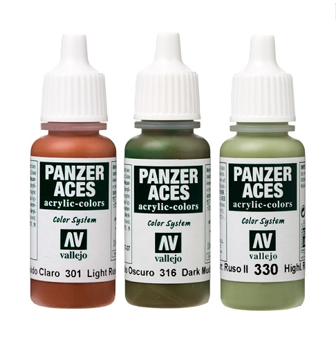 바예호 아크릴 Panzer Aces 칼라 17ml 색상선택