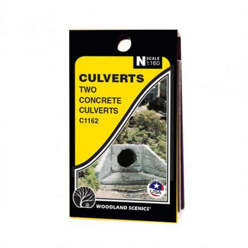 Concrete Culvert 암거 (N Scale) 2개입 C1162