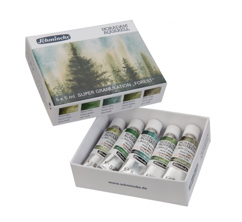 슈미케  horadam 수채물감 5ml  5색 (Forest Set) 74847