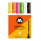 Molotow  아크릴 페인트 마카 4mm (네온)  6색