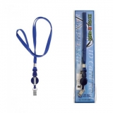 상우 ID 카드 릴 목걸이 (청색)