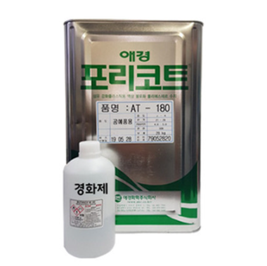 공예용 포리코트 AT-180  FRP 호마이카 수지 20kg (경화제 250g)