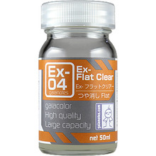 가이아노츠 락카   EX 04 Flat  Clear(무광 마감제) 50ml