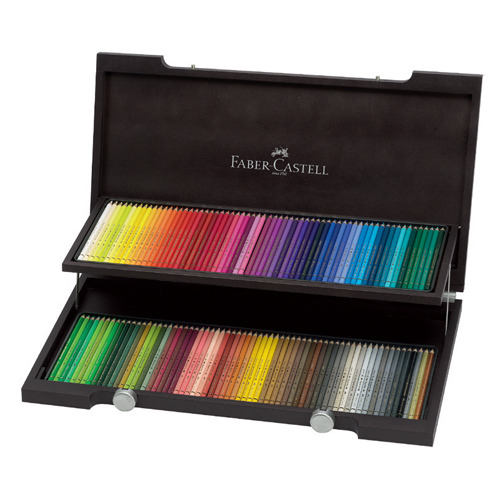 파버카스텔 전문가용 유성색연필 120색 (나무상자)