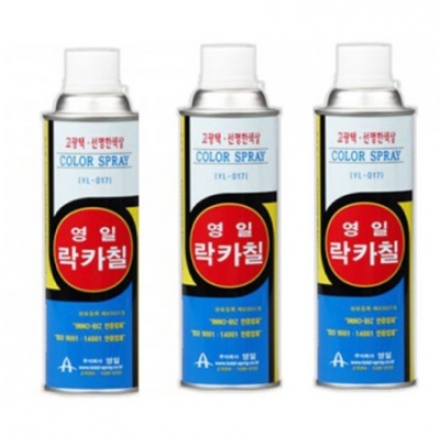 영일 칼라 락카 스프레이  400ml  색상선택