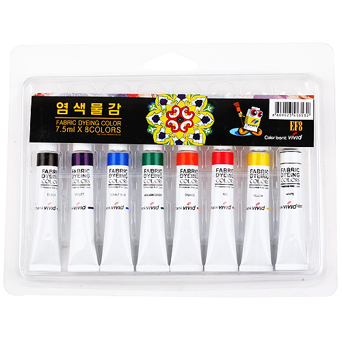 비비드  염색물감  7.5 ml    8색