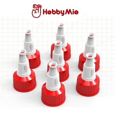 HOBBYMIO  (타미야, 가이아노츠 신나 용기 전용캡) 5개입