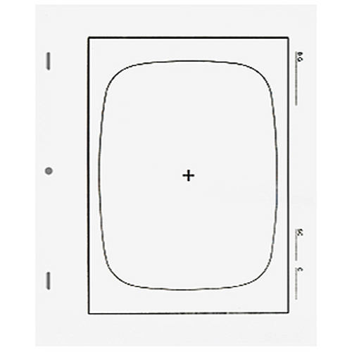 레이아웃지  50매 (일반 4:3) 12필드 (318 X 263mm)