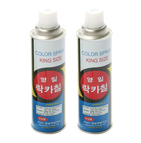 영일 투명(유광/무광)  바니쉬 락카스프레이  420ml  종류선택