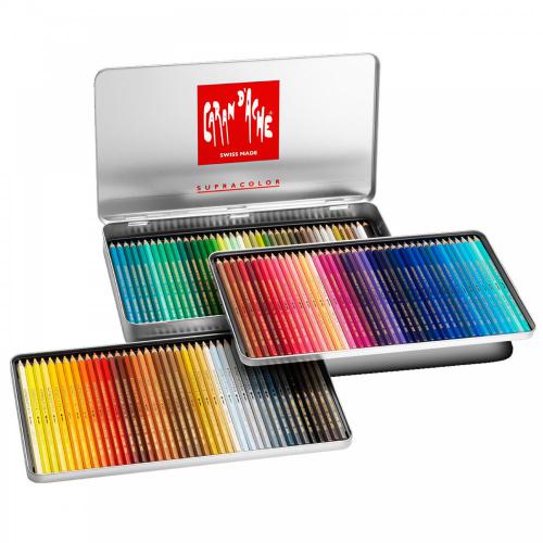 까렌다쉬   supra  전문가용 수채색연필 120색