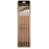 루벤스 660F 유화아크릴 붓 7본조