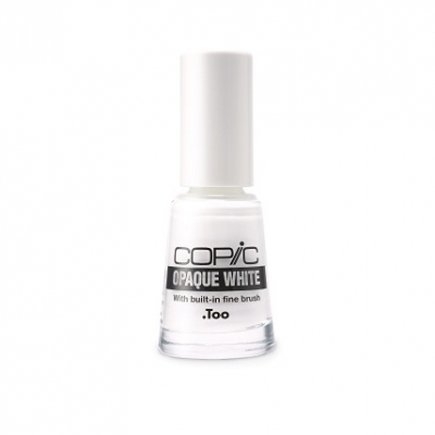 코픽 오페크 화이트 브러쉬  6ml (fine brush)