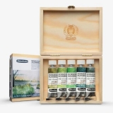 슈미케  horadam 수채물감 15ml  5색 (Shire  Set) 74867 우든케이스
