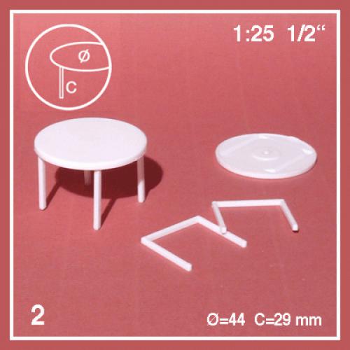원형테이블 1:25(2개입) / FS5720040