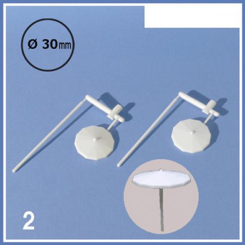 파라솔 (2개입) 1:87 (FS051030)