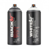 몬타나 BLACK 아크릴 스프레이 (아웃칼라)  400ml 색상선택