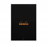 로디아 Black 80g (무지) 80매 드로잉북 메모패드 (상단철)  크기선택