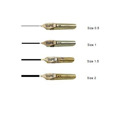Tape 캘리그라피  영문용 펜촉 종류선택